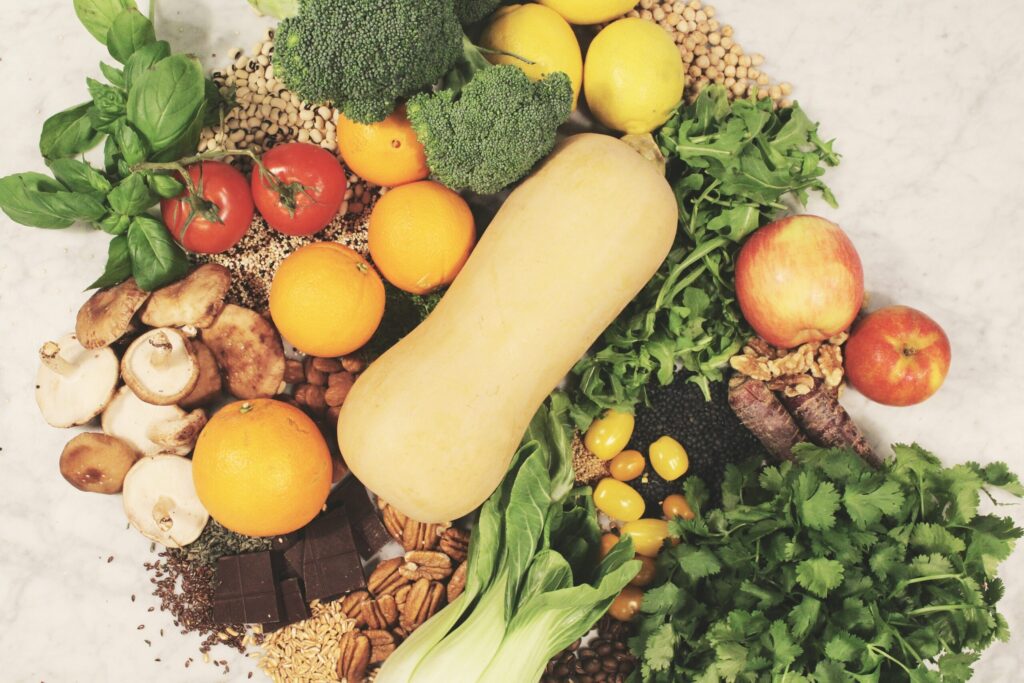 a variety of plant foods for 30 plants a week