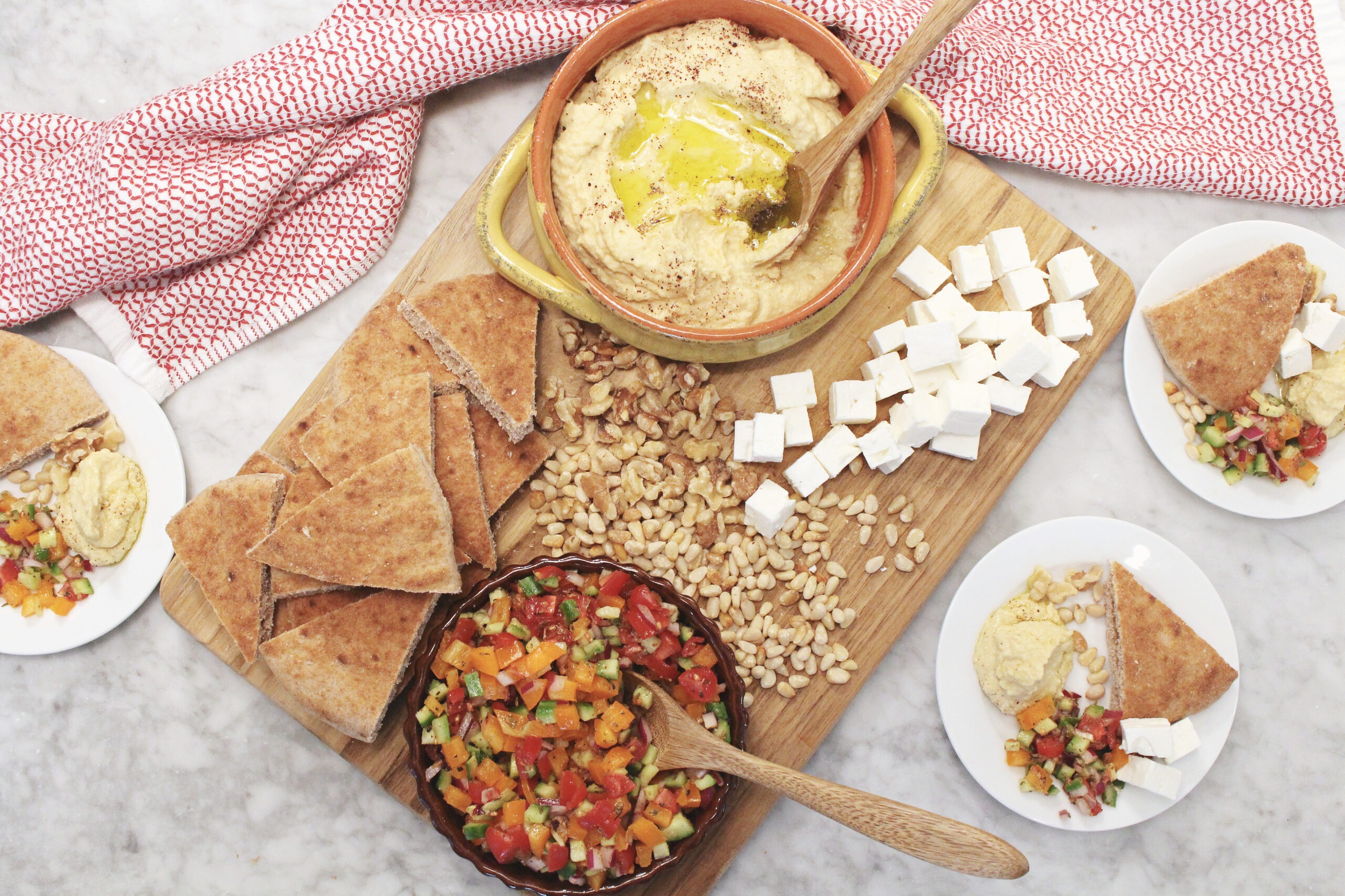 Classic Hummus Board