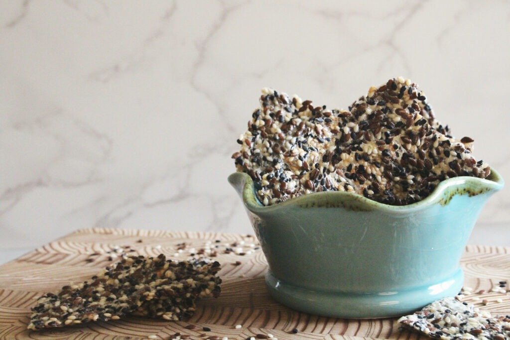 Sesame Flax Crisps