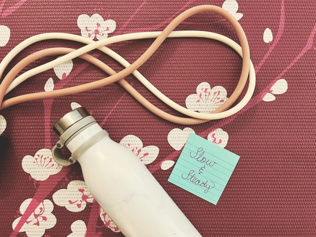 Building healthy habits through consistency and small daily actions