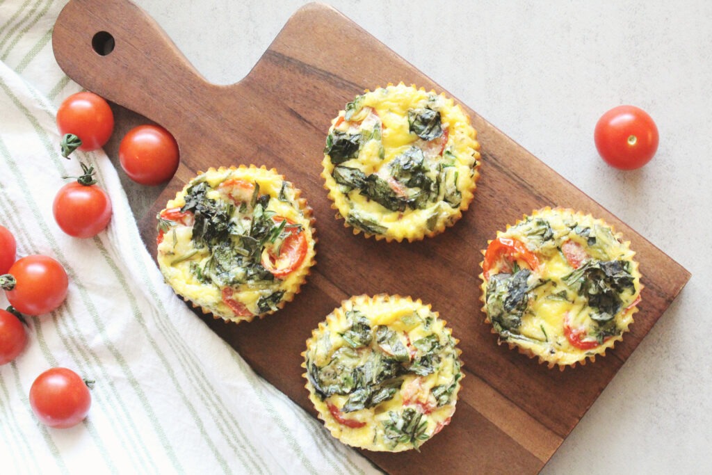 Muffin Tin Tomato Tarts